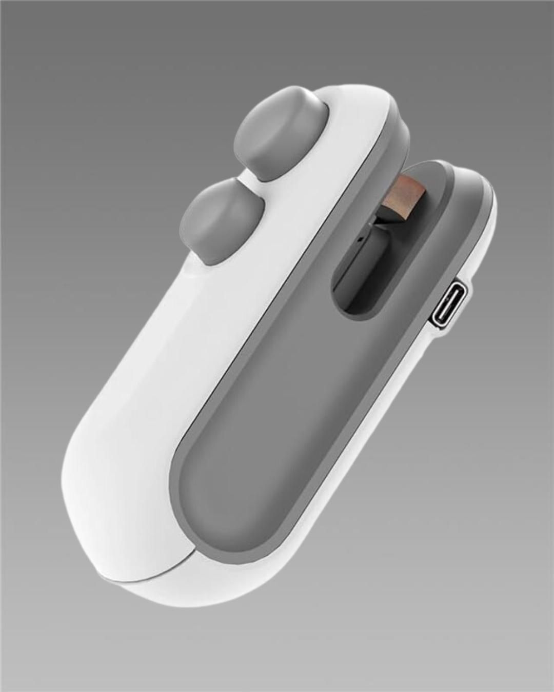 Portable Mini Sealing Machine 2 in 1 USB Rechargeable