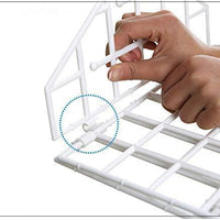 Hanging Organizer- 5 Layer Folding Clothes Storage Racks Hanging Organizer