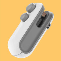 Portable Mini Sealing Machine 2 in 1 USB Rechargeable