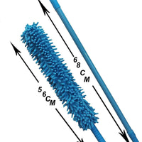Fan Duster - Flexible Microfiber Cleaning Duster With Extendable Rod