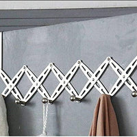 Bitnex 6 Alloy Steel Hooks for Clothes,Over The Door Hanger Hooks Organizer