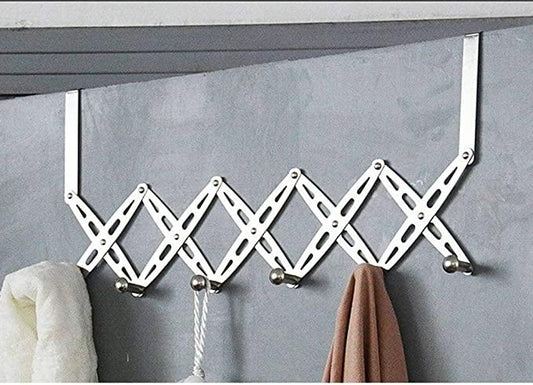 Bitnex 6 Alloy Steel Hooks for Clothes,Over The Door Hanger Hooks Organizer