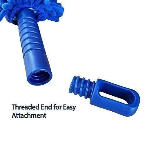 Fan Duster - Flexible Microfiber Cleaning Duster With Extendable Rod