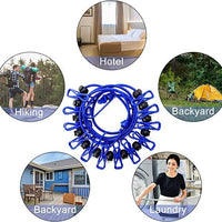 Ravel Clothesline, Portable, Retractable and Adjustable Camping