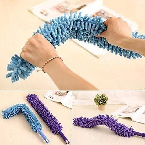 Fan Duster - Flexible Microfiber Cleaning Duster With Extendable Rod