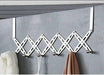Bitnex 6 Alloy Steel Hooks for Clothes,Over The Door Hanger Hooks Organizer